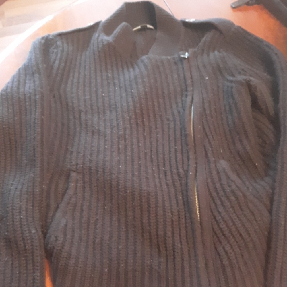 Black sweater